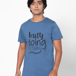 TeenTrums Boys Typography Printed Cotton T-shirt-picture-1