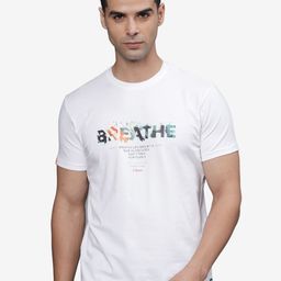 t-base Men Typography Printed Applique T-shirt-image-72