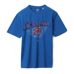 Wear Your Mind Boys Spider-Man Printed Cotton Oversized T-shirt-picture-26
