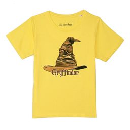 Harry Potter by Wear Your Mind Boys Yellow Printed Pure Cotton T-shirt-image-85