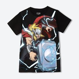 YK Marvel Boys Graphic Printed Avengers Cotton T-shirt-image-58