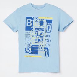 Fame Forever by Lifestyle Boys Typography Printed Round Neck Cotton T-shirt-image-65