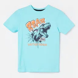 Fame Forever by Lifestyle Boys Graphic Printed Round Neck Cotton T-shirt-image-33