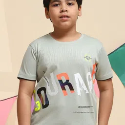 Monte Carlo Boys Typography Printed Cotton T-shirt-picture-26