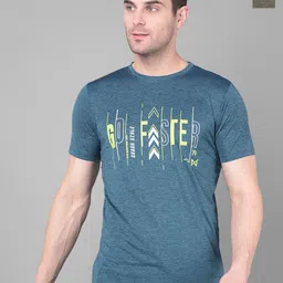 Force NXT Men Pack Of 2 Typography Print Anti Viral Anti Odour Cool Sports T-Shirts-image-46