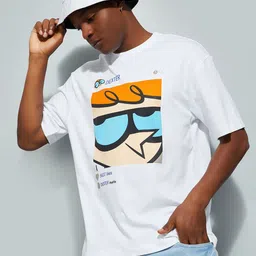 max Men Graphic Printed Round Neck Cotton Relaxed Fit Dexter T-shirt-picture-21