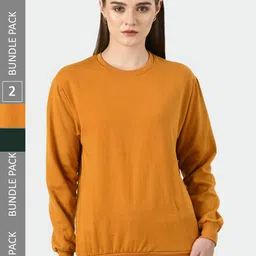 BAESD Pack of 2 Fleece Pullover Sweatshirts-15