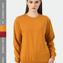 BAESD Pack of 2 Fleece Pullover Sweatshirts-14