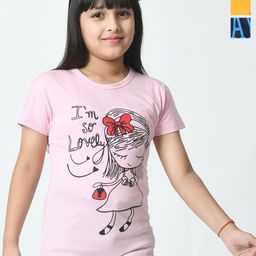 BAESD Girls 3 Printed T-shirt-image-99
