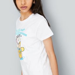 max Girls Graphic Printed Round Neck Pure Cotton T-shirt-image-99