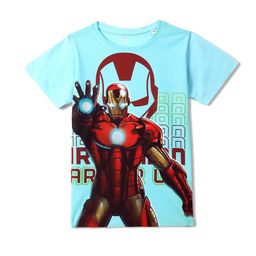 Wear Your Mind Boys Iron Man Printed Round Neck Short Sleeves Regular T-shirt-image-68