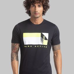 Parx Graphic Printed Round Neck Regular Fit T-shirt-image-22