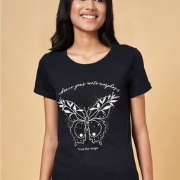 Honey by Pantaloons Graphic Printed Cotton T-Shirt-image-88