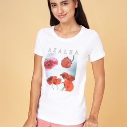 Honey by Pantaloons Women White Printed T-shirt-picture-45