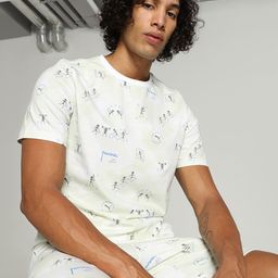 Puma Classics Conversational Printed Cotton T-Shirt-image-36
