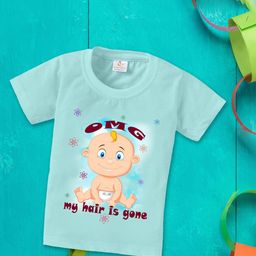 Babywish Kids Humour and Comic Printed Round Neck Cotton T-shirt-image-96