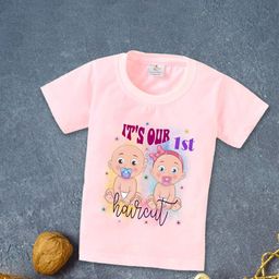 Babywish Kids Humour and Comic Printed Round Neck Cotton T-shirt-image-71