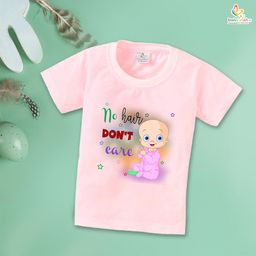 Babywish Kids Humour and Comic Printed Round Neck Cotton T-shirt-image-93