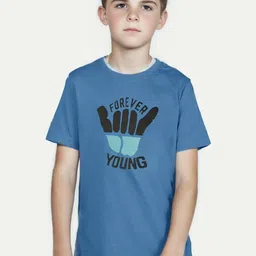 BAESD Boys Graphic Printed Round Neck Cotton T-Shirt-image-70