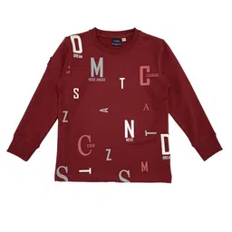 CAVIO Boys Typography Printed Cotton T-shirt-image-31