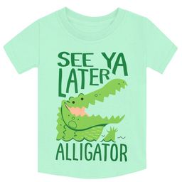 ZIP ZAP ZOOP Boys Typography Printed Round Neck Regular T-shirt image 1