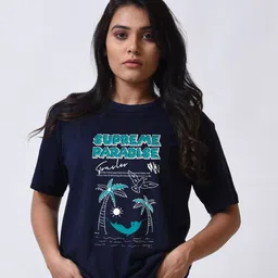 Bloopers Store Women Typography Printed T-shirt-image-75