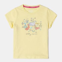 Jockey Girls Super Combed Cotton Regular Fit Printed Round Neck Short Sleeve Tshirt - AG01-image-63