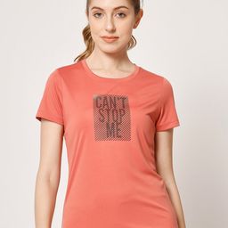 PERFKT-U Typography Printed Training & Gym Sports T-shirt-image-12