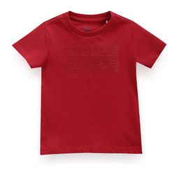 U.S. Polo Assn. Kids Boys Typography Printed Short Sleeves Cotton T-shirt-picture-2