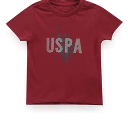 U.S. Polo Assn. Kids Boys Typography Printed T-shirt-image-92