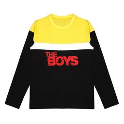 CoolTees4U Boys The Boys Colorblocked Cotton T-shirt-image-41