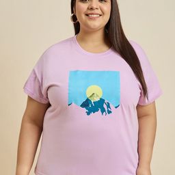 Sztori Women Printed T-shirt-image-97