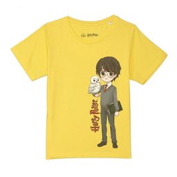 Harry Potter by Wear Your Mind Boys Yellow Printed T-shirt-image-48
