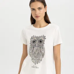 DeFacto Women Printed T-shirt-picture-14