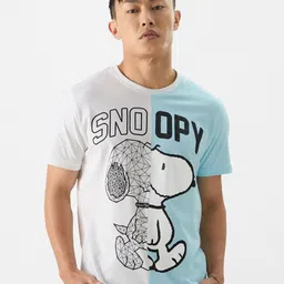 The Souled Store Snoopy Printed Pure Cotton T-shirt-picture-25