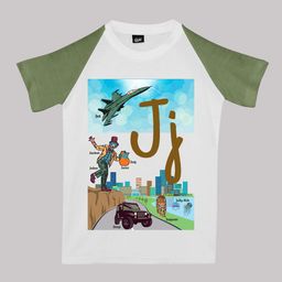 RISH Boys Typography Printed Raglan Sleeves Cotton Regular T-shirt-image-92
