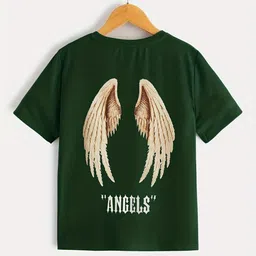 StyleCast Boys Green Graphic Printed Regular Fit T-shirt-image-93