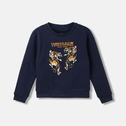 True Religion Boys Graphic Printed Cotton Pullover Sweatshirt-52