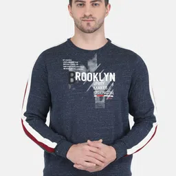 Monte Carlo Typography Printed Cotton Pullover Sweatshirt-picture-9