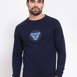 SPORTO Men Navy Blue Printed Sweatshirt-image-99