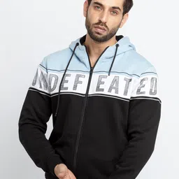 Status Quo Men Blue Printed Cotton Sweatshirt-image-30