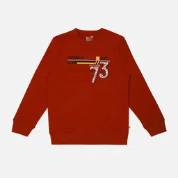 Bodycare Kids Boys Typography Printed Round Neck Pullover Sweatshirt-image-31