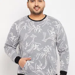 bigbanana Men Plus Size Printed Sweatshirt-picture-5