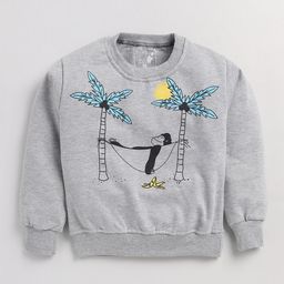 Toonyport Kids Printed Fleece Sweatshirt-image-76