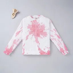 Ed-a-Mamma Unisex Kids Pink Printed Sweatshirt-50