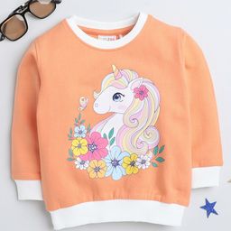 BUMZEE Infants Girls Graphic Printed Cotton Sweatshirt-image-53