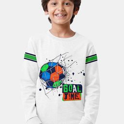 BONKIDS Boys White Printed Sweatshirt-image-49