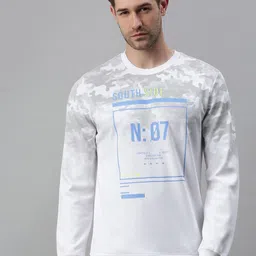 SHOWOFF Men White Printed Sweatshirt-picture-47