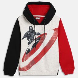 Octave Boys White Printed Sweatshirt-image-14