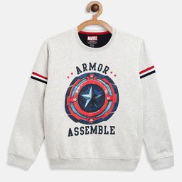 Octave Boys White Printed Sweatshirt-picture-43
